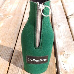 The Beer Store Beer Bottle Koozie Zip Up Jacket PAIR